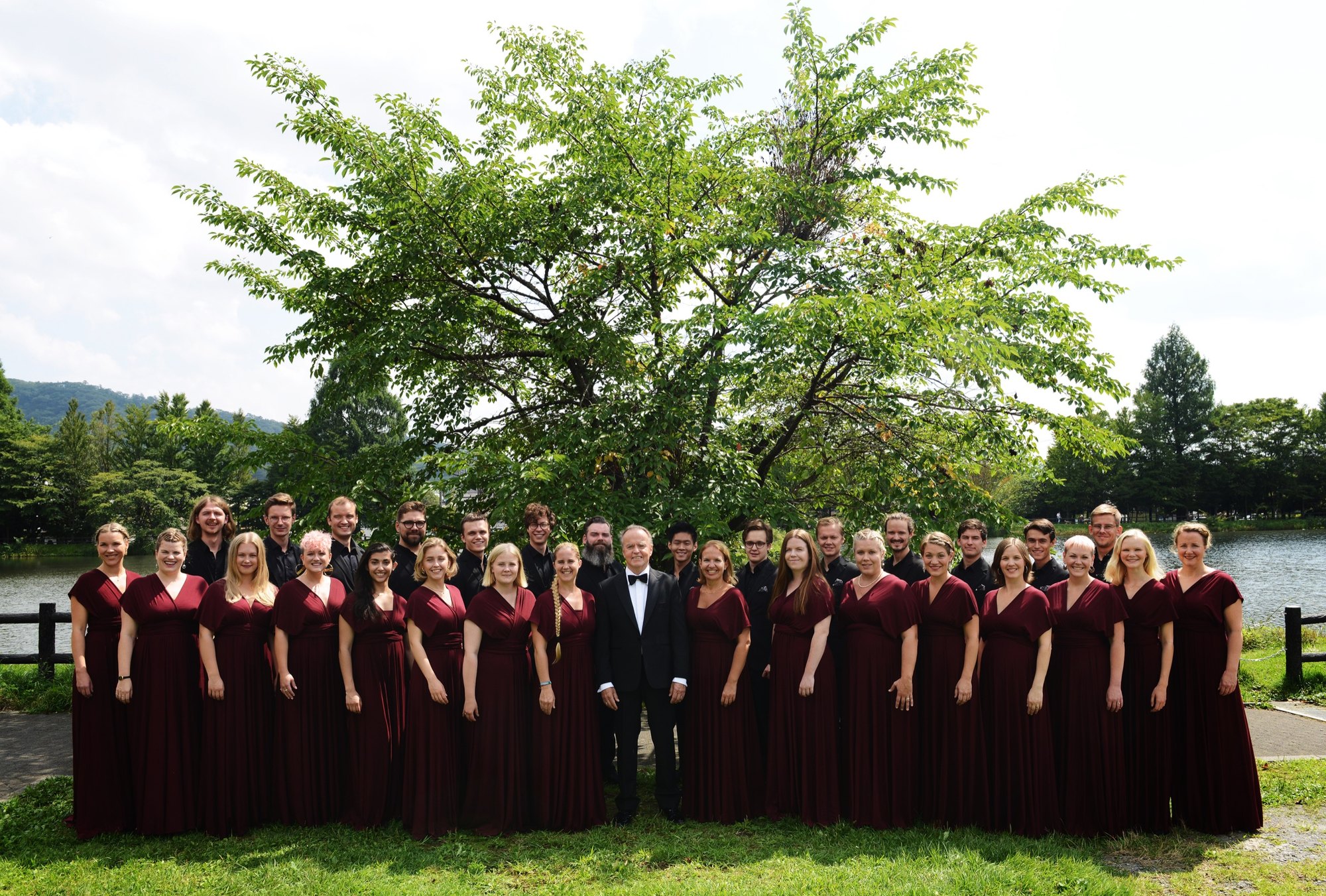 Sofia Vokalensemble under körresan till Karuizawa 2019